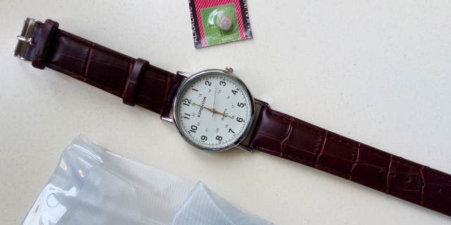 Доставка: наручные мужские часы KINGNUOS с Алиэкспресс
