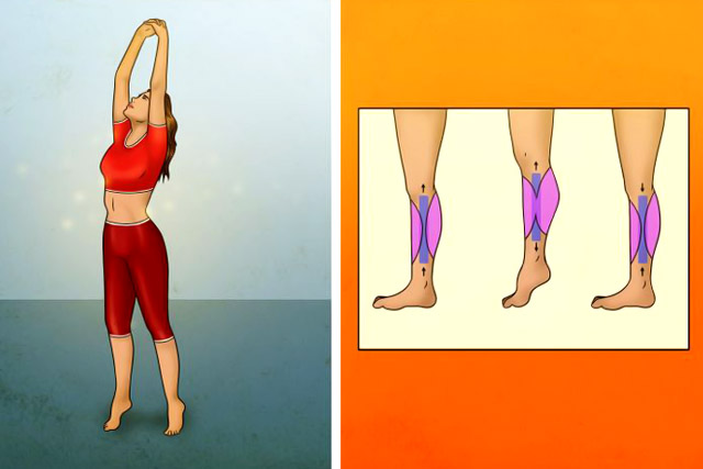 Ходьба на цыпочках для улучшения кровообращения в ногах