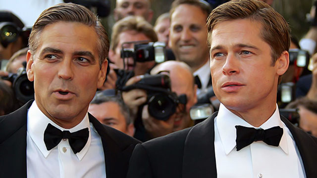 Джордж Клуни и Бред Пит нравятся женщинам