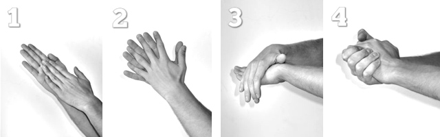 Упражнения на развитие гибкости и силовых характеристик рук массажиста. Фото 1