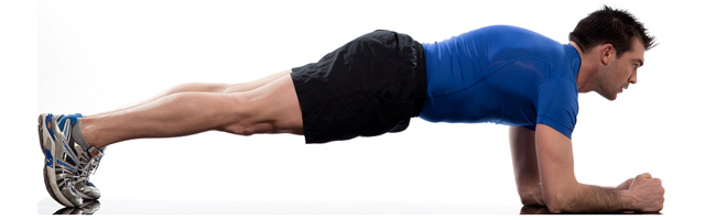 Фото. Планка – физические упражнения для повышения тестостерона у мужчин после 40 лет