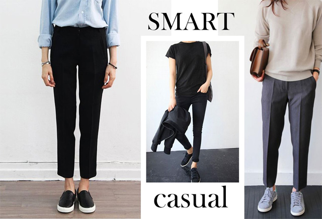 Фото. Как модно и красиво одеться в стиле smart casual женщине и девушке