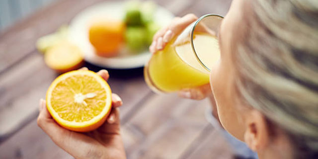 Витамин C: апельсиновый сок