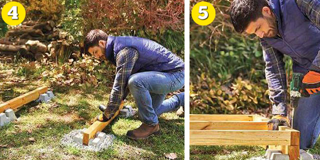 Как построить дровяник своими руками. Фото, поэтапно