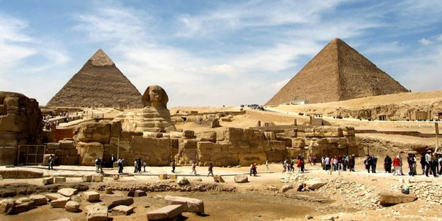 Фото. Пирамиды Гизы