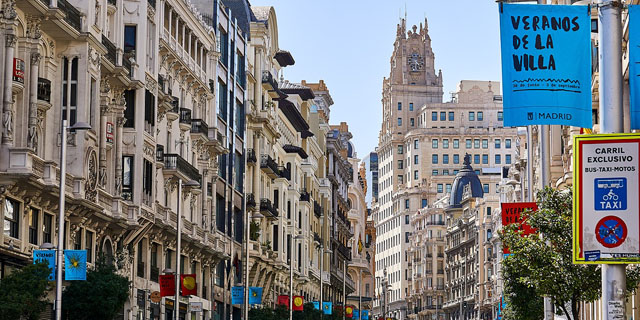 Улица в Мадриде, Испания