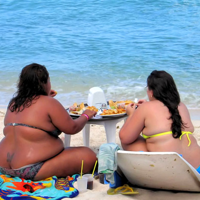 Ожиревшие женщины