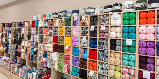 Как выбрать пряжу для шарфа: магазин Мир ткани