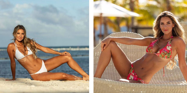 Мисс Колумбия 2011-2012 Даниэлла Альварес. Пляж