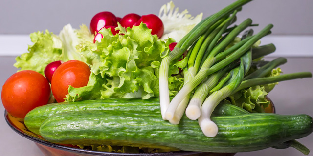 Овощи и зелень в питании